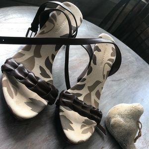 BCBG........ wedge sandals
